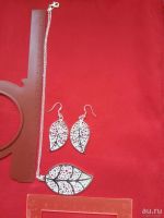 Лот: 9078418. Фото: 2. Ювелирный набор. Ювелирные изделия, бижутерия, часы