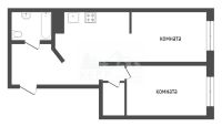 Лот: 15240604. Фото: 16. Продается 2-х комн. квартира 48...