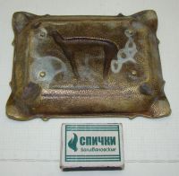 Лот: 13200232. Фото: 5. Пепельница бронзовая в стиле Ар...