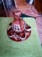 Лот: 13205081. Фото: 2. Грузинские кофейник и чашки набор... Ручная работа