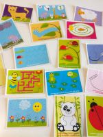 Лот: 23493530. Фото: 2. Развивающие многоразовые карточки. Игрушки