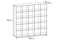 Лот: 23613039. Фото: 8. Стеллаж 25 секций Hoff Bricks