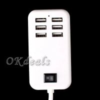 Лот: 8788190. Фото: 3. Зарядное устройство 5V 6USB 5A... Смартфоны, связь, навигация