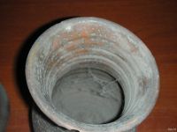 Лот: 18482772. Фото: 2. старый кувшин и банка из бересты. Посуда, кухонная утварь