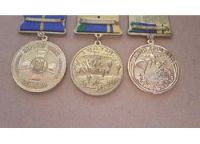 Лот: 12952406. Фото: 4. Медали " 10,15,20 лет Аэромобильным... Красноярск