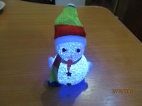 Лот: 8742771. Фото: 2. Снеговик разноцветный :) Светодиодный... Новый год!