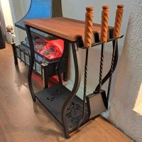 Лот: 20027730. Фото: 2. Дровница модель.16 с печным набором. Для дачи, дома, огорода, бани, парка