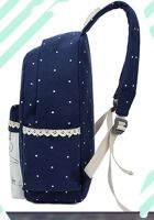 Лот: 9791974. Фото: 2. рюкзак в горошек с мельницей,синий... Аксессуары