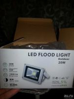 Лот: 9471677. Фото: 2. прожектор светодиодный 20 Watt. Освещение