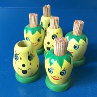 Лот: 4210866. Фото: 5. 💚 Подставка для зубочисток деревянная...