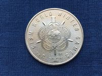 Лот: 23603056. Фото: 2. Медаль (жетон) Третьи международные... Значки, медали, жетоны