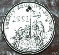 Лот: 9994515. Фото: 2. Экзотика с рубля (8325) Эритрея. Монеты