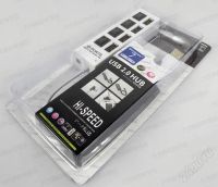 Лот: 2798553. Фото: 3. USB 2.0 HUB (хаб / разветвитель... Компьютеры, оргтехника, канцтовары