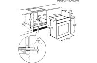 Лот: 16366213. Фото: 3. Духовой шкаф Electrolux EZB52430AX... Бытовая техника