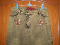 Лот: 36405. Фото: 3. джинсы песочные! р.44