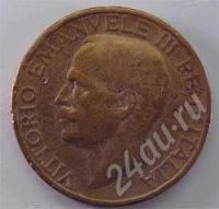Лот: 264730. Фото: 2. Италия. 10 чентезимо 1925г. Монеты