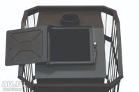 Лот: 18372615. Фото: 7. Банная печь "Сибирь" с закрытой...