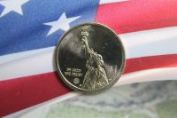 Лот: 22517886. Фото: 2. США 1 доллар 2024 год Американские... Монеты