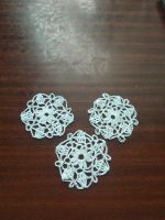 Лот: 23696580. Фото: 2. Набор из трех ажурных салфеток... Ручная работа