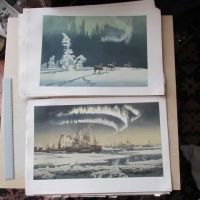Лот: 21109593. Фото: 3. Альбом 13 репродукций с линогравюр... Коллекционирование, моделизм