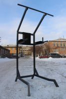 Лот: 707687. Фото: 2. Тренажер турник + пресс + брусья. Тренажеры, комплексы