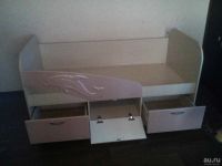 Лот: 8708786. Фото: 5. Детская кровать Дельфин 1,6м МДФ