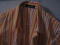 Лот: 275001. Фото: 2. Рубашка полосатая с коротким рукавом... Женская одежда