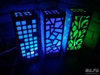 Лот: 8617870. Фото: 6. RGB ночник USB резной для интерьера...