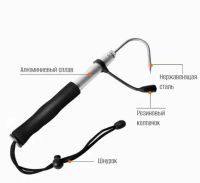 Лот: 25899194. Фото: 2. Багор телескопический для рыбалки... Рыбалка