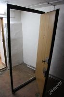 Лот: 2184811. Фото: 2. Дверь входная металлическая 205... Двери, окна, фурнитура
