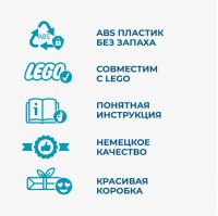 Лот: 23510731. Фото: 3. Конструктор Blaupunkt "Автобус... Дети растут