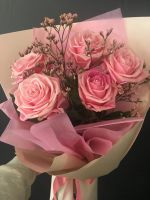 Лот: 15417335. Фото: 3. Букет "Розовые розы". Сувениры, подарки