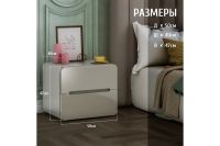 Лот: 23664210. Фото: 3. Тумба прикроватная RUNO Ницца. Мебель