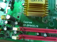 Лот: 11745883. Фото: 2. Материнская плата EPoX EP-5P945C... Комплектующие