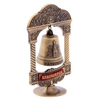 Лот: 10866444. Фото: 2. Колокольчик на подставке Красноярск. Сувениры
