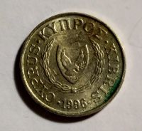 Лот: 15853930. Фото: 2. Кипр. 1 цент. 1996г. Монеты