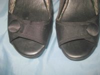 Лот: 13831888. Фото: 3. Фирменные черные босоножки и туфли... Одежда, обувь, галантерея