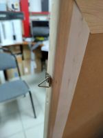 Лот: 19612252. Фото: 2. Пробковая доска 120 х 90 б/у. Канцелярские и офисные товары