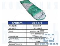 Лот: 4256016. Фото: 2. Спальный мешок Campack-Tent СОП-450... Туризм