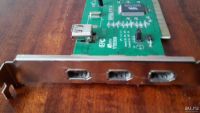 Лот: 8910710. Фото: 2. Плата / PCI контролер IEEE1394... Комплектующие