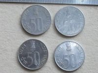 Лот: 19295861. Фото: 7. Монета 50 пайс Индия 1988 ; 1996...
