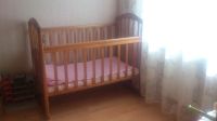 Лот: 8225055. Фото: 2. Детская кровать с матрасом. Детская мебель