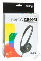 Лот: 5645751. Фото: 2. Наушники Dialog M-200A с регулятором... Аудиотехника
