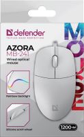 Лот: 25819788. Фото: 3. Мышь проводная Defender Azora... Компьютеры, оргтехника, канцтовары