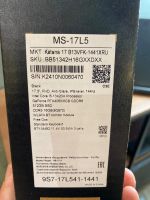 Лот: 25441492. Фото: 7. MSI Katana 17,3"IPS144Hz/RTX4060...