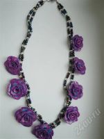 Лот: 412266. Фото: 2. Изделия из полимерной глины,колье... Ювелирные изделия, бижутерия, часы