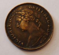 Лот: 4446584. Фото: 2. Великобритания 1 фартинг 1886... Монеты