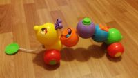 Лот: 8794253. Фото: 2. Игрушка-каталка "Яркая гусеничка... Игрушки