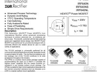 Лот: 9602840. Фото: 2. irf640n IRF640 IRF640N IRF640NPBF... Радиодетали  (электронные компоненты)