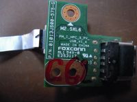 Лот: 12575860. Фото: 2. Плата с USB разъемом на шлейфе... Комплектующие